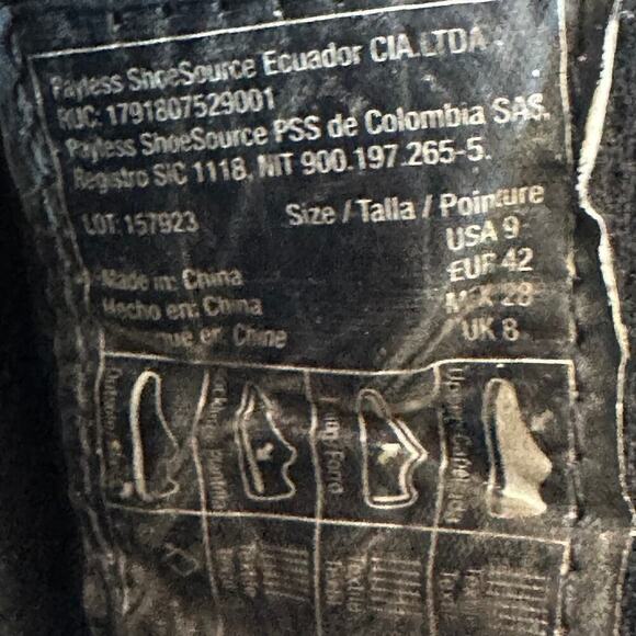 Dexter Size 9 Men Black Suede Slip On Flat Loafers Shoes Business Casual Travel - Picture 8 of 9